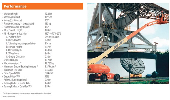 JLG 660 SJ
